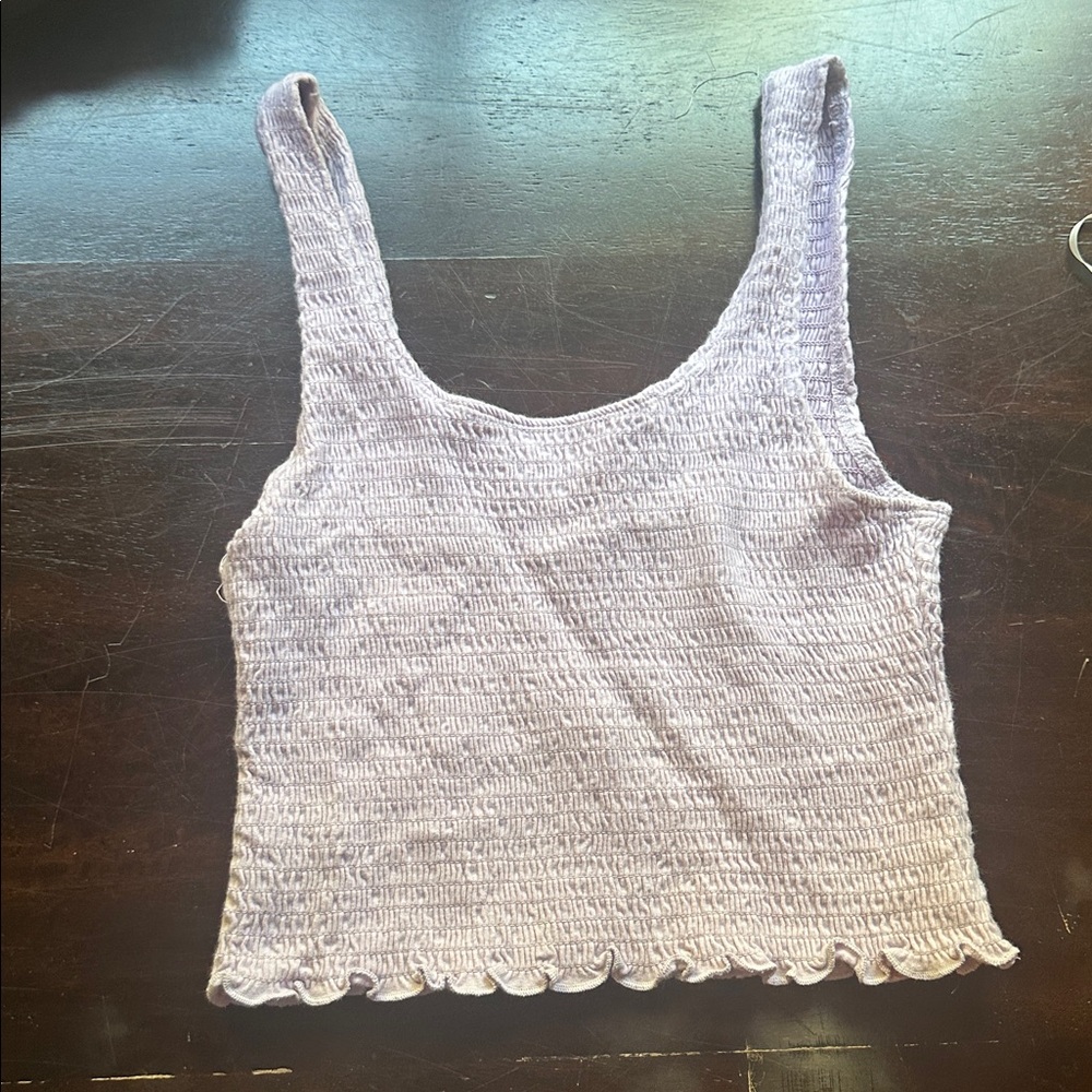 Hollister Lavender Knit Top